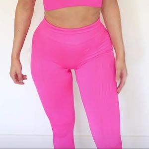 Gymshark cyber pink leggings